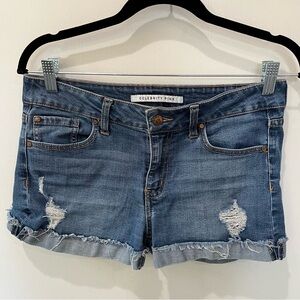 Celebrity Pink Jean Shorts Size 5/27